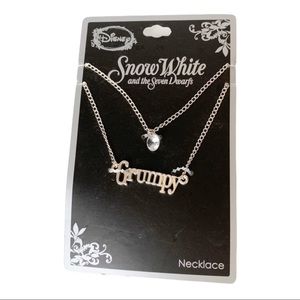 3/$18 Disney Snow White Silver Tone Necklaces